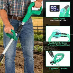 Cordless Tiller Cultivator,500W