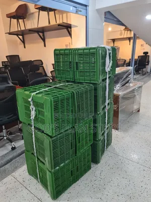 Portable Green Plastic Crates Plastic Crates