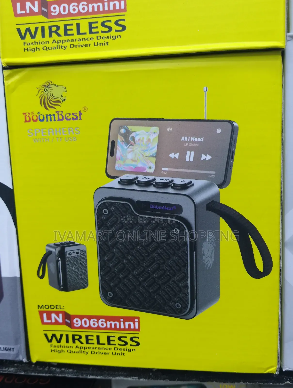 Boom Best LN-9066mini Super Bass Wireless Speaker / Radio
