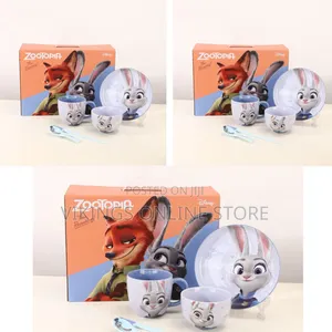3D Judy(Zootopia) Porcelain Dinner Sets