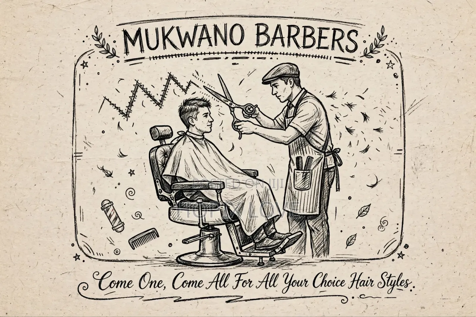 Pro Logo Design for Shop, Barber, Church - Pay After