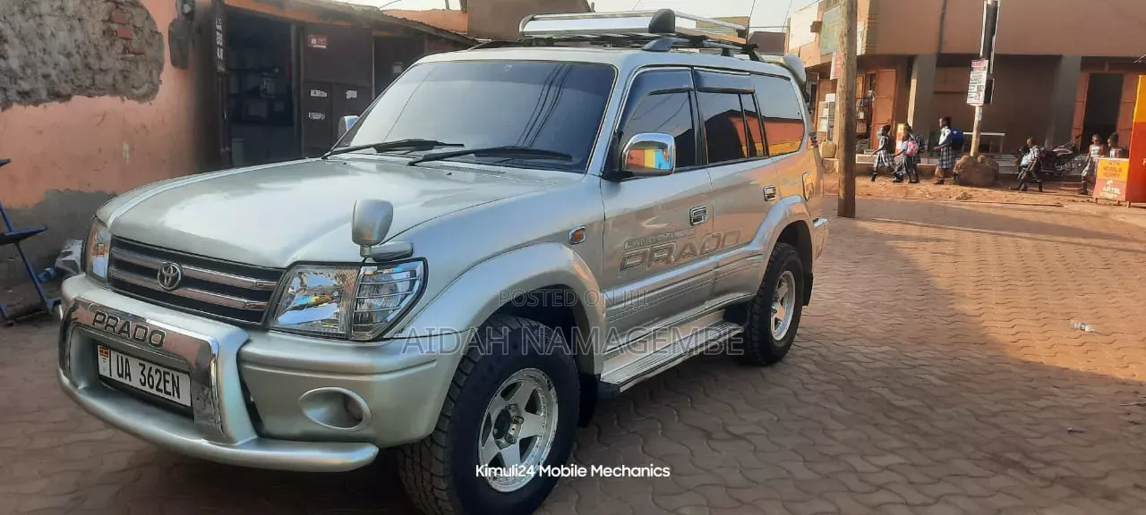 Toyota Land Cruiser Prado 1998 Silver