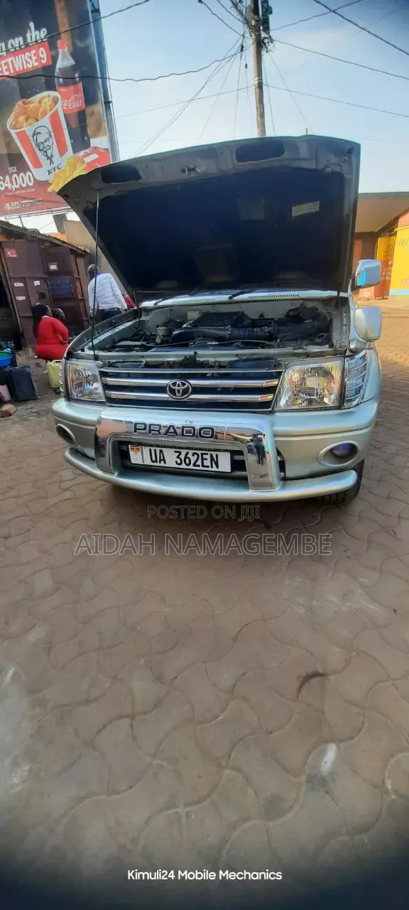 Toyota Land Cruiser Prado 1998 Silver