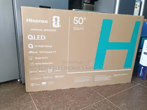Boxed Qled 50" Hisense