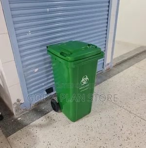 Green Outdoor Plastic Dust Bins Plastic Dust Bins