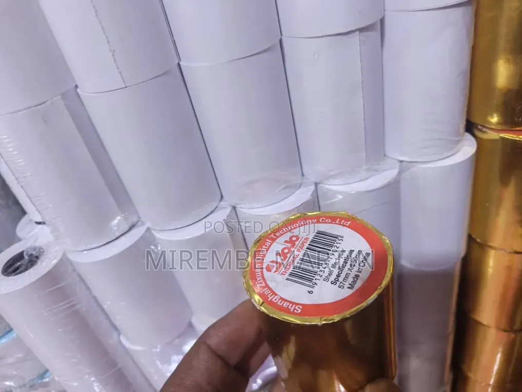 57mm X 50mm Thermal Receipt Paper Rolls.