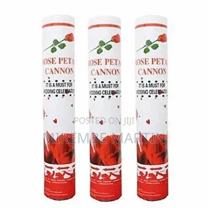 Rose Petal Confetti Cannon Party Popper | Wedding Flower Petal Shooter
