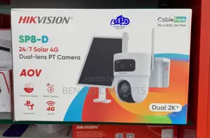 CCTV CAMERA 24/7 Solar 4G Dual Lense Camera PT