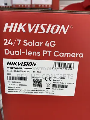 CCTV CAMERA 24/7 Solar 4G Dual Lense Camera PT