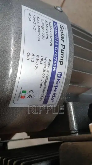 750w Solar Surface Water Pump 350l/Min High Flow Irration Pump
