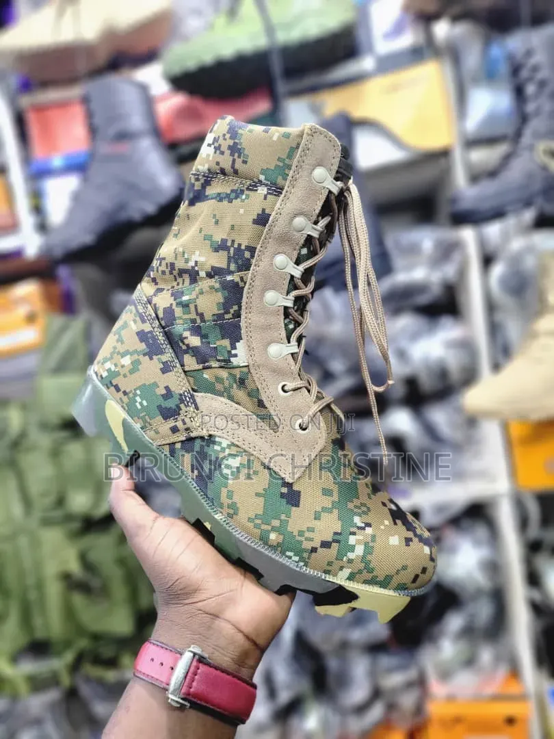 Camouflage Jungle Boots