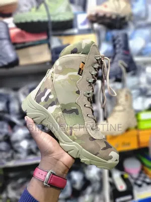 Camouflage Jungle Boots