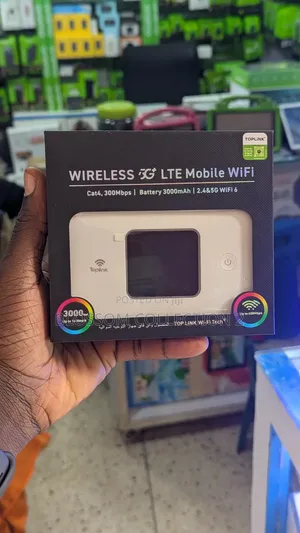Unlocked Toplink Mobile Wifi 6 5g/4GLte MiFi Works With Savanna