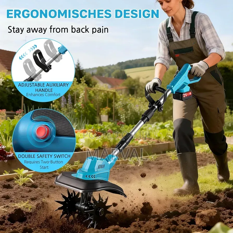 Electric Garden Rotavator
