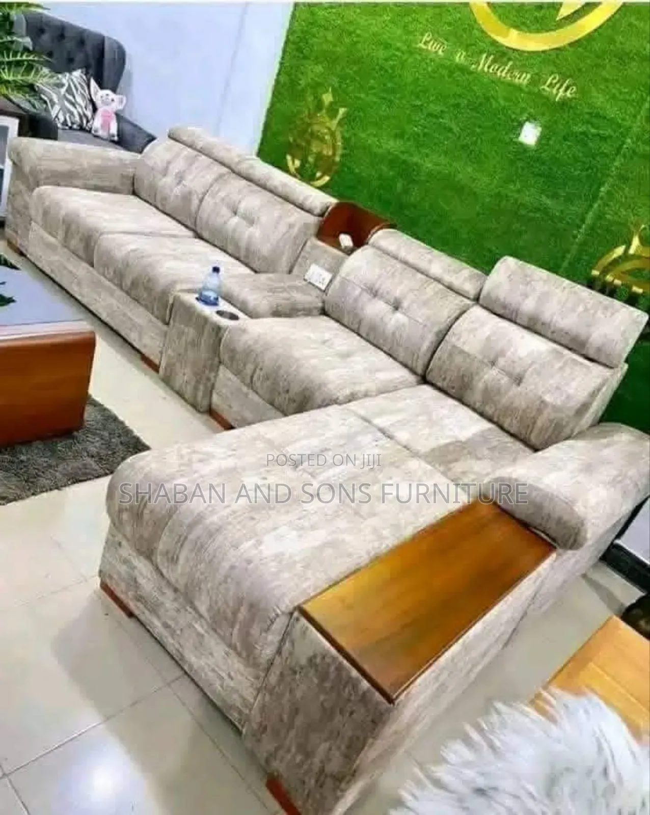 L.shape Six Seater Sofa Call Us On