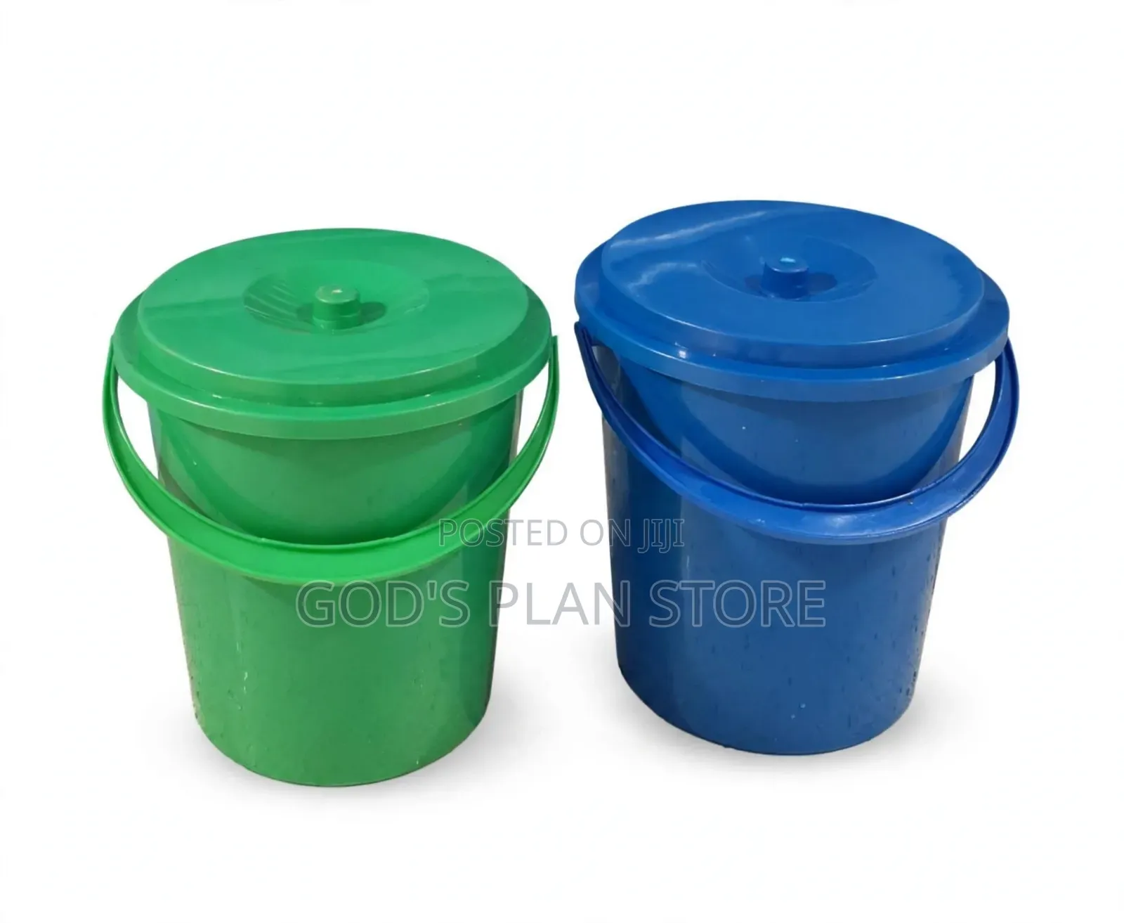 2pcs Home Cleaning Storage Multipurpose Plastic Buckets