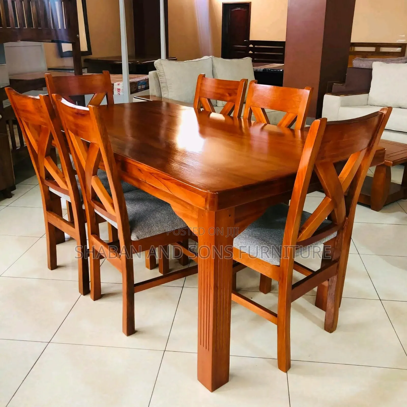 Mahogany Wood Dining Table Call Us On