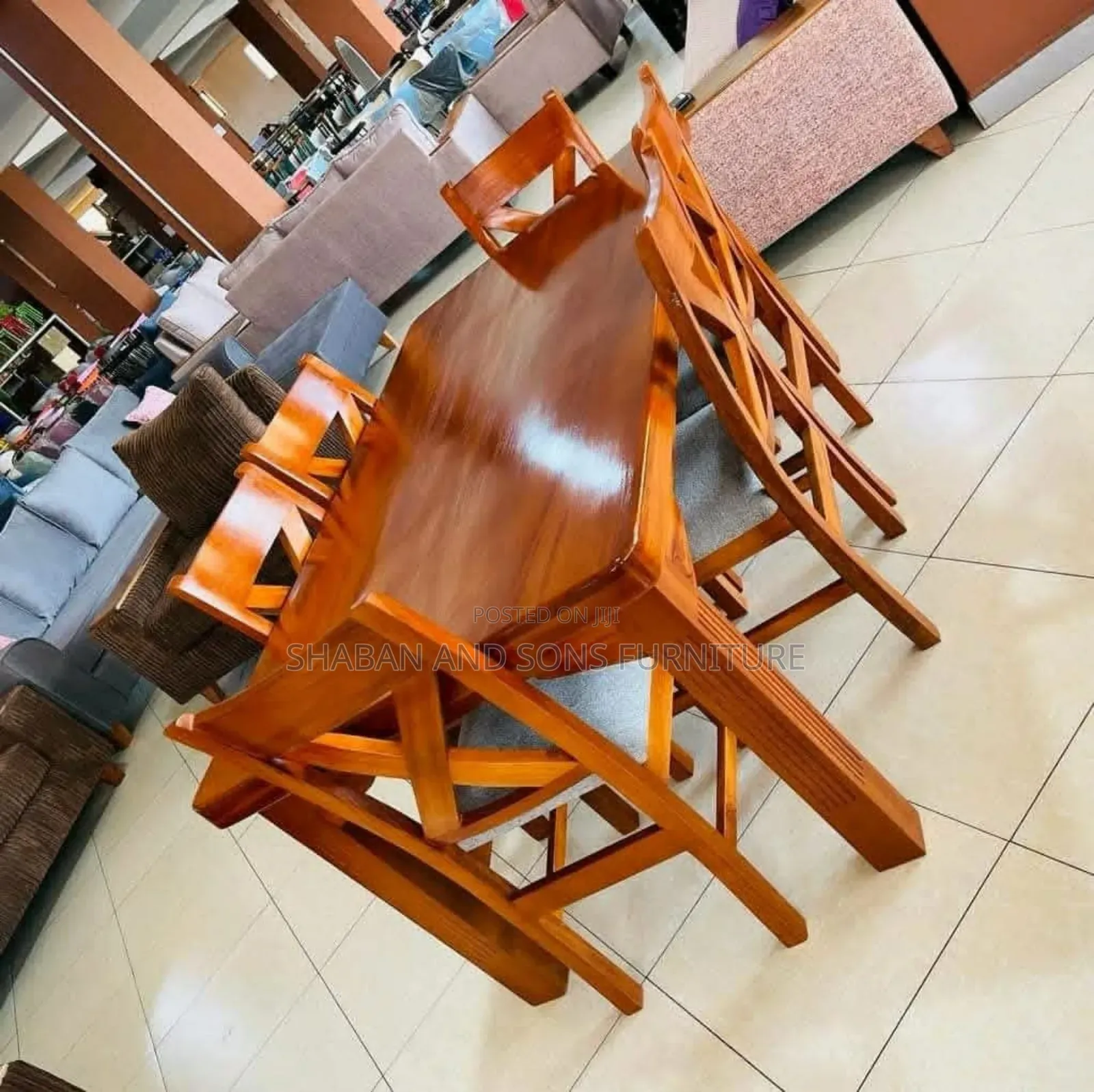 Mahogany Wood Dining Table Call Us On