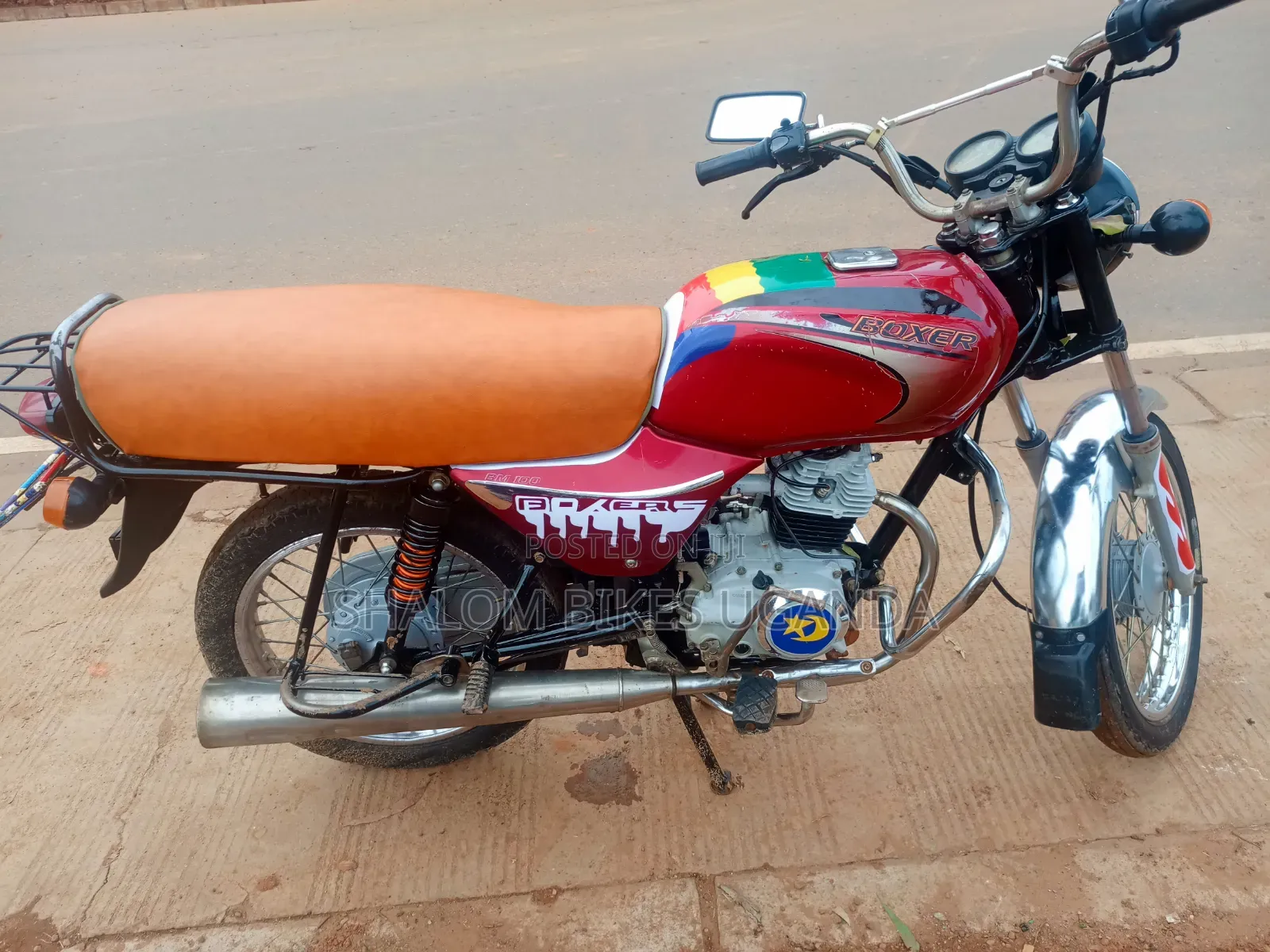 Bajaj Boxer 2023 Red