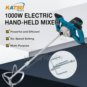 Electric Portable Concrete Mixing Machine