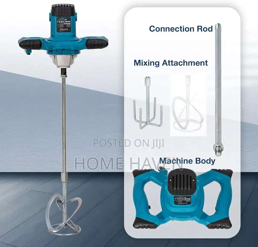 Electric Portable Concrete Mixing Machine