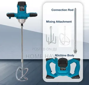 Electric Portable Concrete Mixing Machine