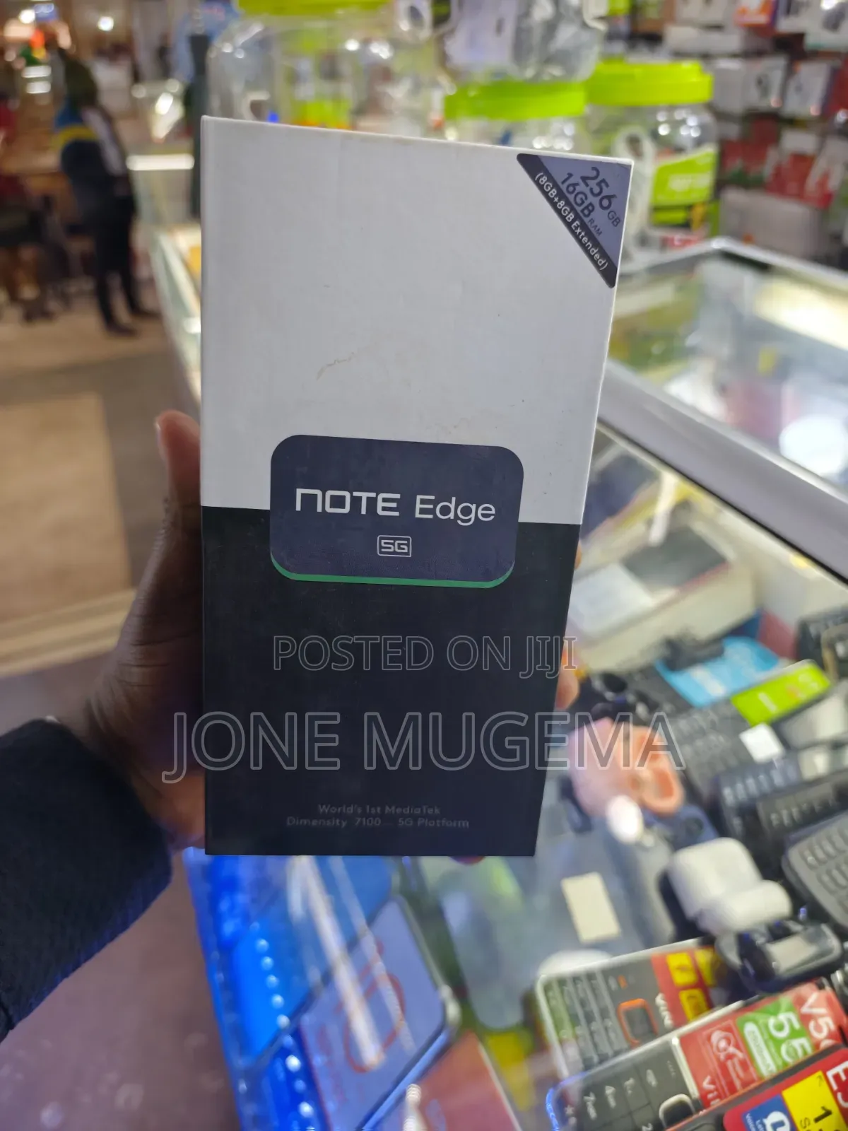 New Infinix Note Edge 256 GB Black
