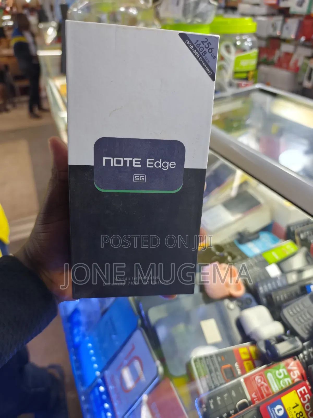 New Infinix Note Edge 256 GB Black