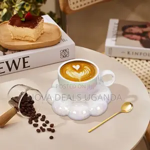 Cute Sunflower Coffee Mug for Women,Tea Cup and Saucer Set
