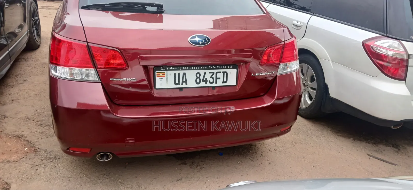 Subaru Legacy 2011 Maroon
