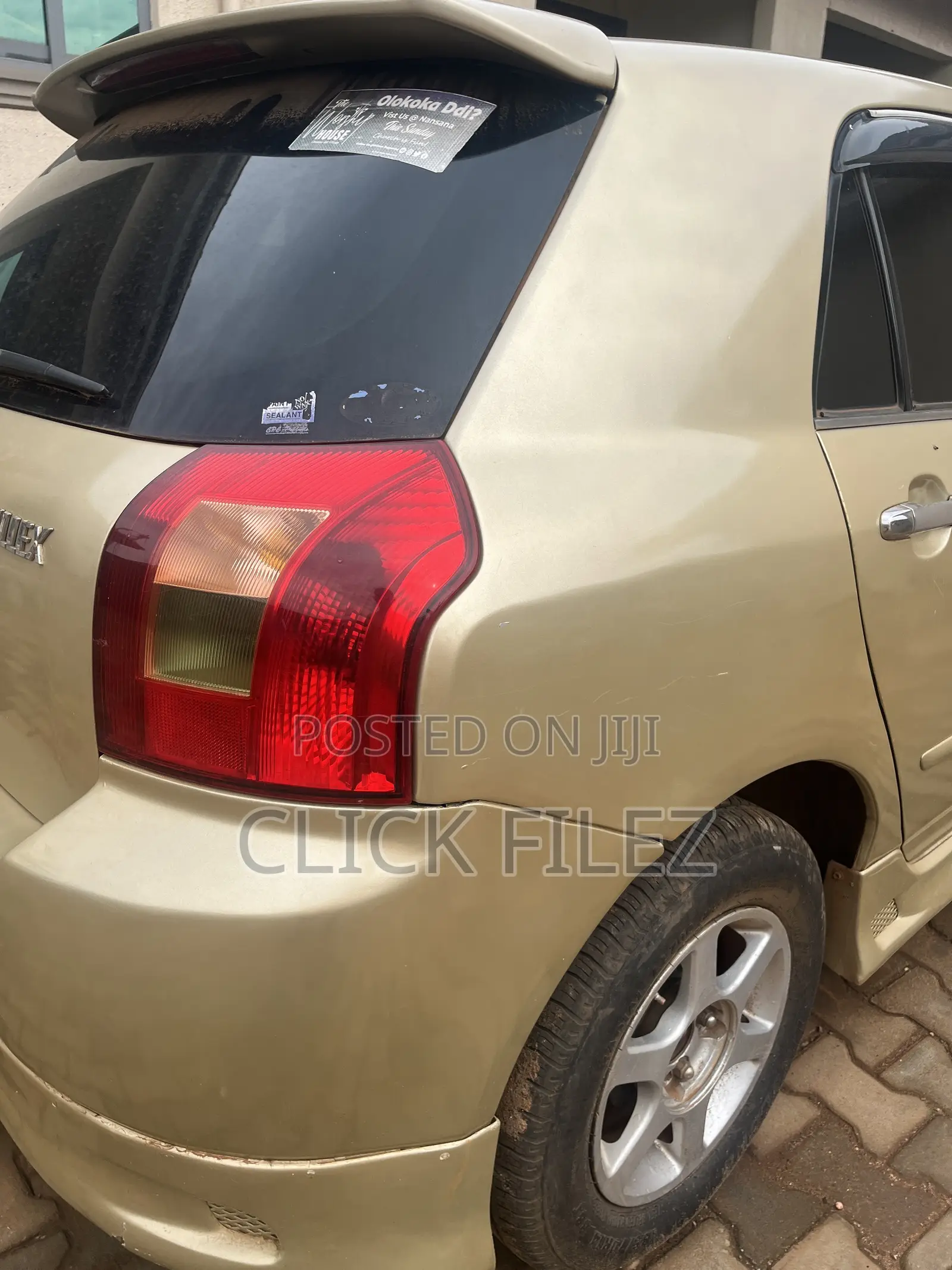 Toyota Allex 2004 Gold