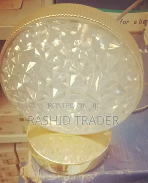Round Shaped Crystal Lamp