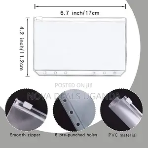 Money Saving Binder, Savings Challenges Book With for Cash Envelopes