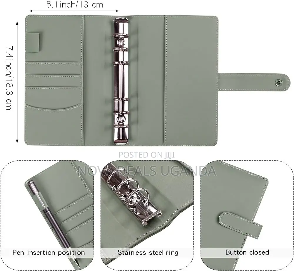 Money Saving Binder, Savings Challenges Book With for Cash Envelopes