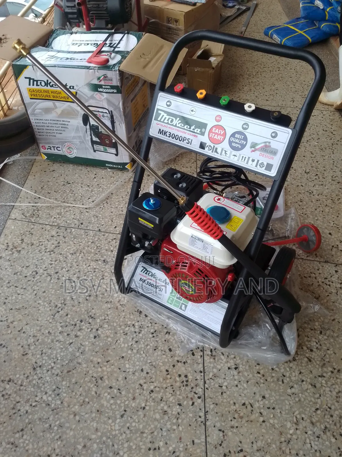 3000psi Petro Gasoline Jet Car Washer