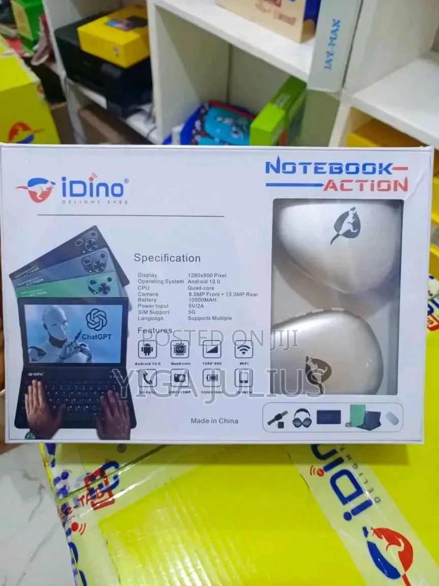 New Idino Notebook Action 512 GB Green