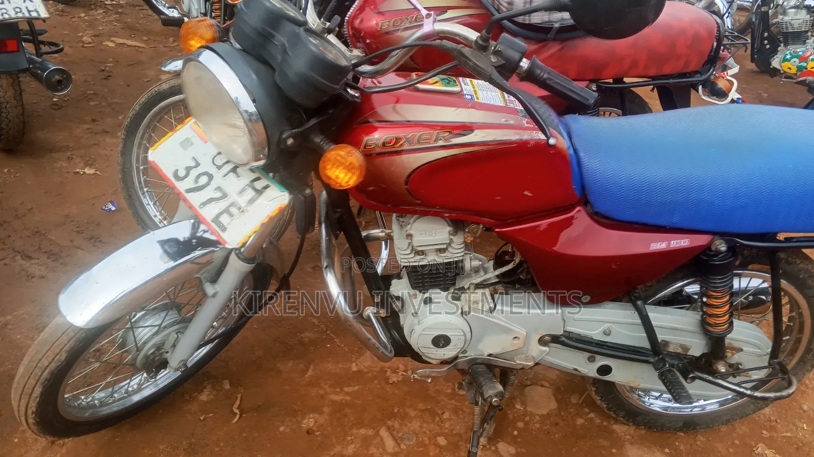 Bajaj Boxer 100 2020 Red