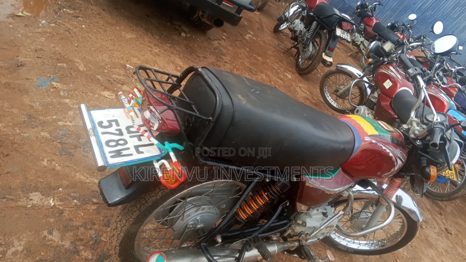 Bajaj Boxer 100 2020 Red