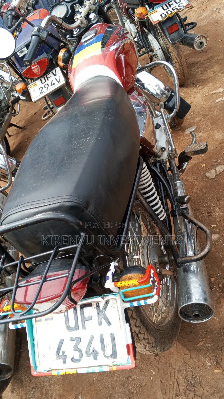 Bajaj Boxer 100 2020 Red
