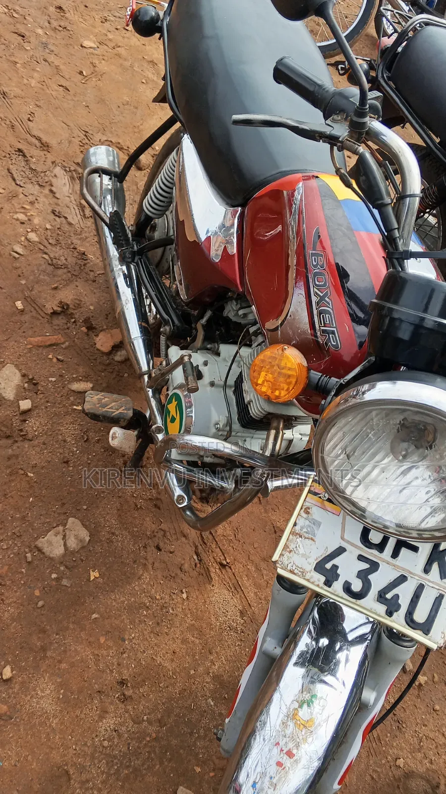 Bajaj Boxer 100 2020 Red