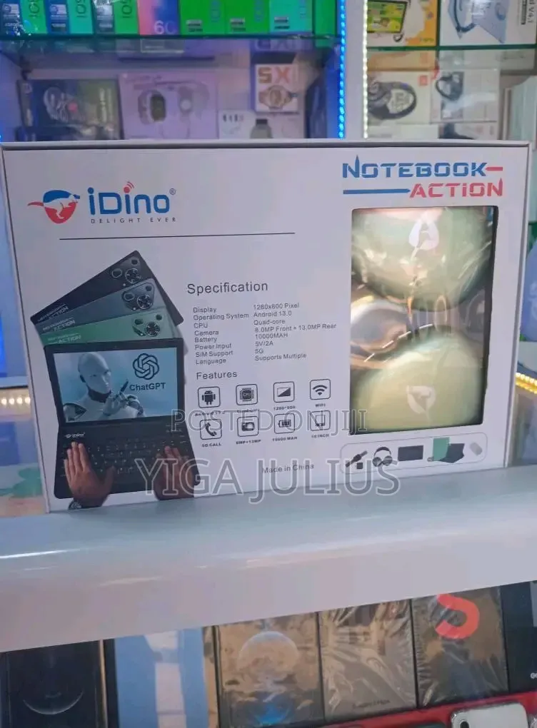 New Idino Notebook Action 512 GB Green