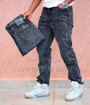 Side Pocket Tangled Jeans