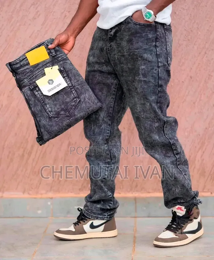 Side Pocket Tangled Jeans