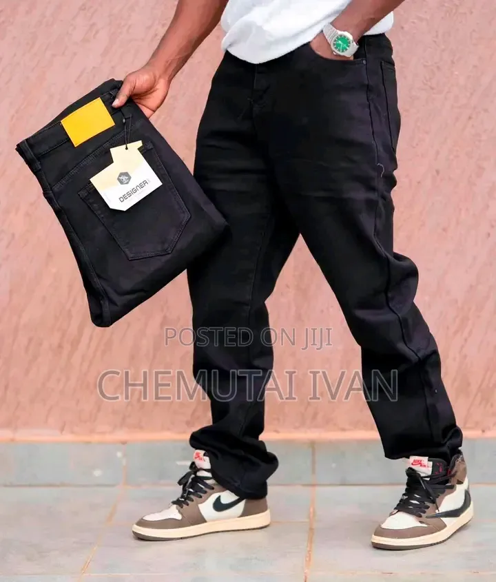 Side Pocket Tangled Jeans