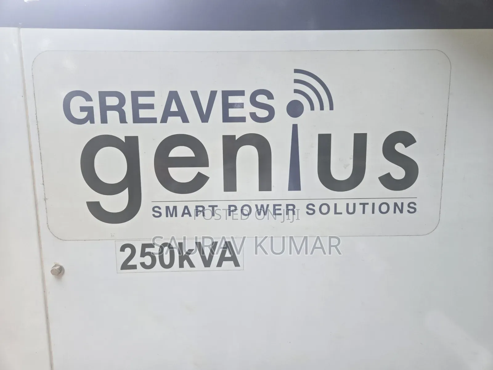 Generator 250 KVA New