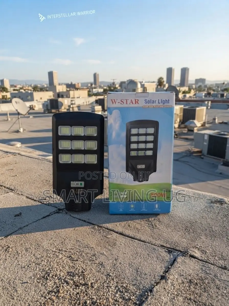 Super Bright 800W W-Star Solar Light – Weatherproof Commercial Grade
