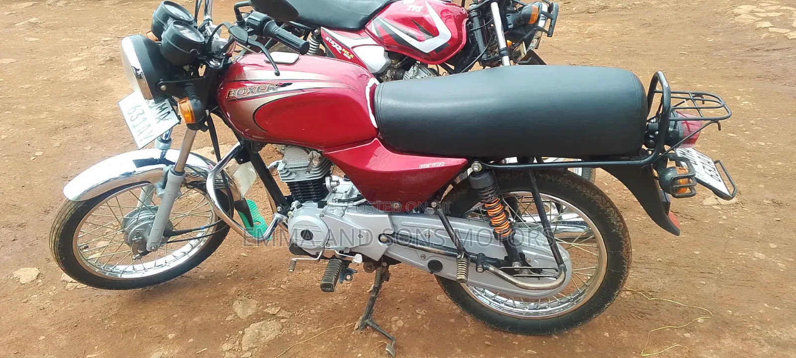 Bajaj Boxer 100 2025 Red