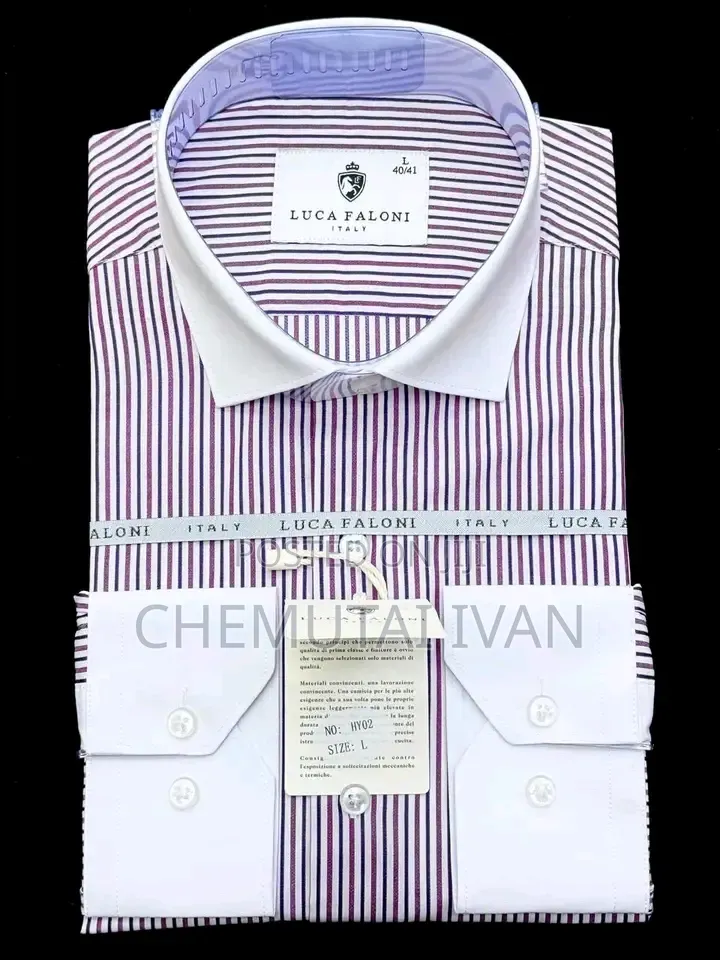 Luxury Formal Men Long Sleeved Shirts
