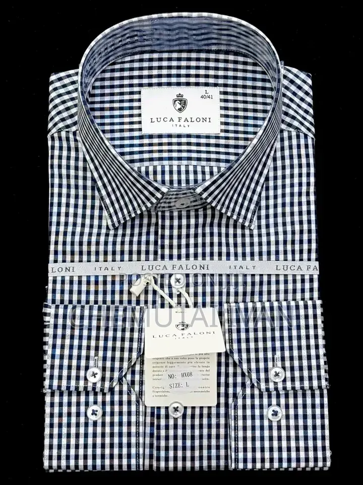 Luxury Formal Men Long Sleeved Shirts