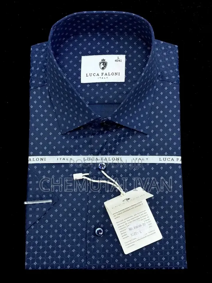 Luxury Formal Men Long Sleeved Shirts